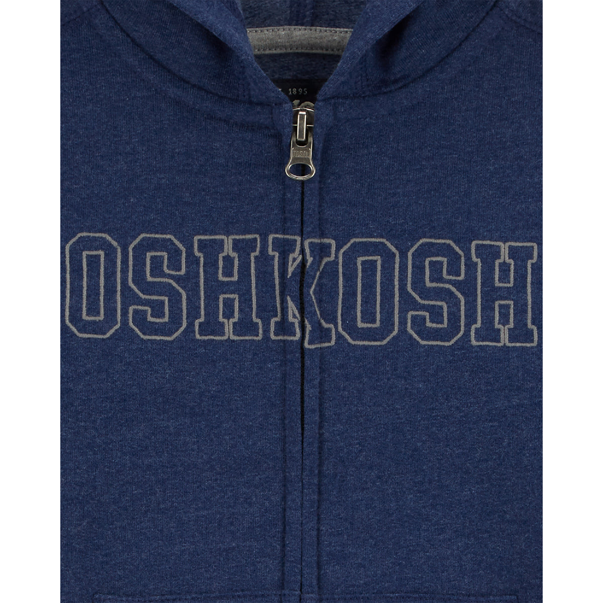 OshKosh 藍色連帽外套(12M-24M)