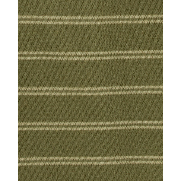 Carter's 柔和綠色條紋包屁衣(6M-24M)
