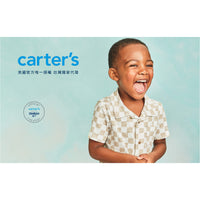 Carter's 經典藍白條紋POLO衫(2T-5T)