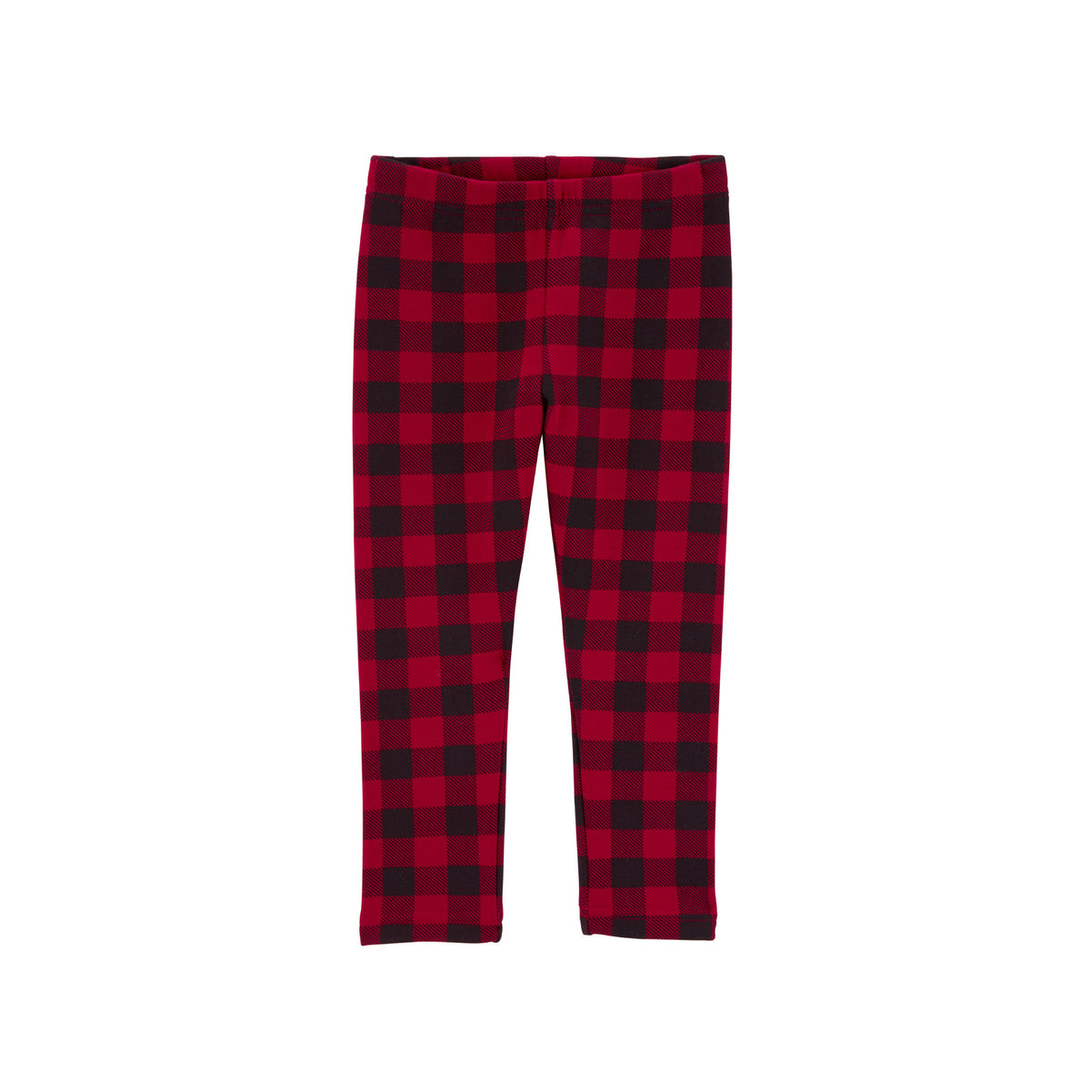 Carter's 紅黑格紋內搭褲(2T-5T)