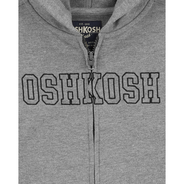 OshKosh 灰色連帽外套(5-8)