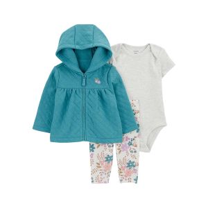 Carter's 湖畔祕境的花花園地3件組套裝(6M-24M)