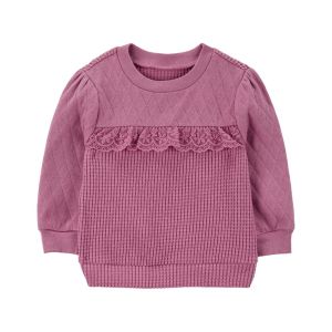 OshKosh 嬰童乾燥小玫瑰長袖上衣