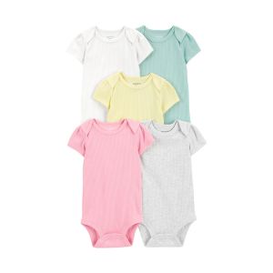 Carter's 嬰童閃耀彩虹雨5件組包屁衣