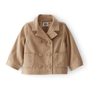 【官網獨家】OshKosh 嬰童淑女雙排扣長袖外套