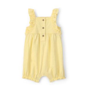 Carter's 嬰童夏日小花園短袖遊戲褲（連身裝）