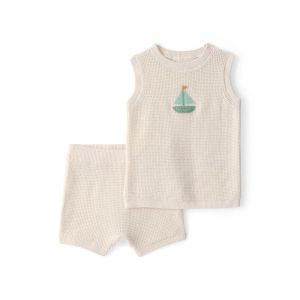 Carter's 嬰童兜風小帆船2件組套裝(上衣/短褲)