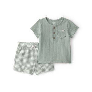 Carter's 嬰童帆船啟航了2件組套裝(上衣/短褲)