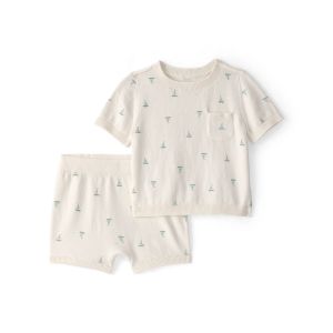 Carter's 嬰童起風了小船2件組套裝(上衣/短褲)