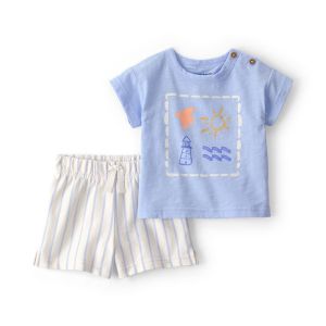 Carter's 嬰童夏日燈塔風2件組套裝(上衣/短褲)
