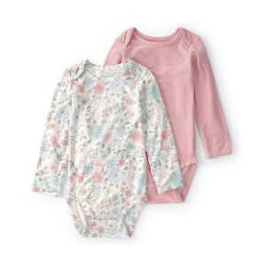 Carter's 嬰童春日的花園長袖2件組包屁衣