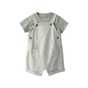 Carter's 嬰童森林奇遇記2件組套裝(吊帶褲/上衣)