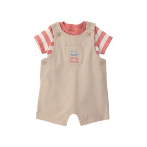 Carter's 嬰童童夢遊樂園2件組套裝(吊帶褲/上衣)