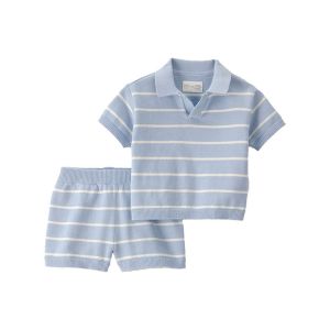 Carter's 嬰童萌萌高爾夫2件組套裝(Polo衫/短褲)