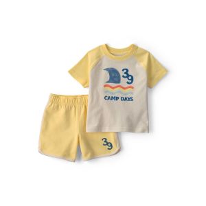 Carter's 嬰童39天夏令營2件組套裝(上衣/短褲)