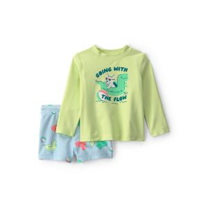 Carter's 嬰童狗狗在玩水2件組套裝(泳衣/泳褲)