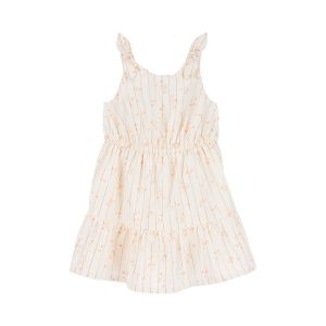 【官網獨家】Carter's 小童蝴蝶結貝殼短袖洋裝