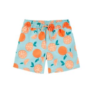 【官網獨家】Carter's 大童UPF 50+ 陽光水果泳褲