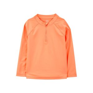 【官網獨家】Carter's 大童UPF 50+ 橙色潮流泳衣