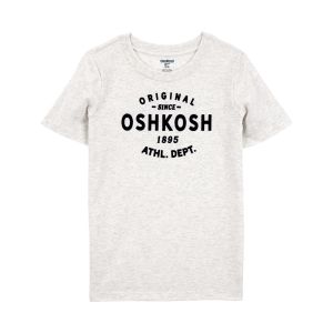 OshKosh 大童雪花白品牌上衣
